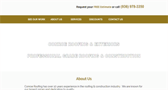 Desktop Screenshot of conroeroofing.com