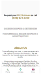 Mobile Screenshot of conroeroofing.com